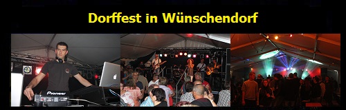 Dorffest in Wünschendorf